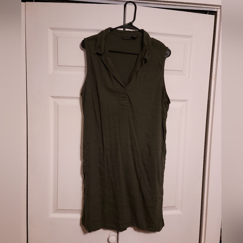 Tahari Tank Dress with Collar- Size 14/ XL